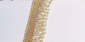 Hand Made Cutdana Latkan Lace