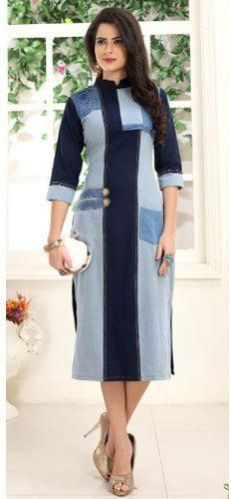 DESIGNER DENIM KURTI