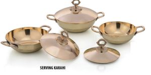 Copper Serving Karahi