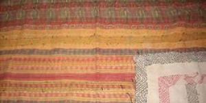 Vintage Kantha Quilt