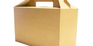 6x12x12 Inch Handle Corrugated Box