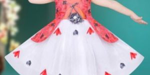 Girls Knee Length Frock