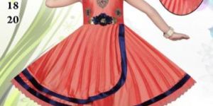Girls Round Neck Frock
