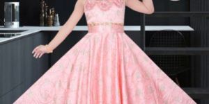 Girls Silk Frock