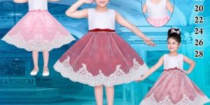 Girls Velvet Frock