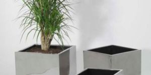 Stainless Steel Square Planter