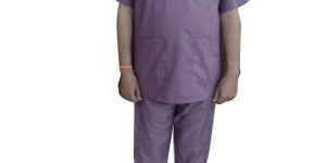 Purple Hospital Scrub Suit