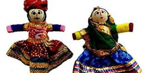 Rajasthani Puppet - Small Key Chain type