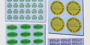 Tamper Proof Labels