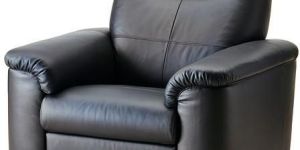 Recliner Leather Sofa Set