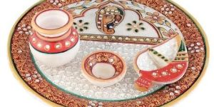 Marble Pooja Thali
