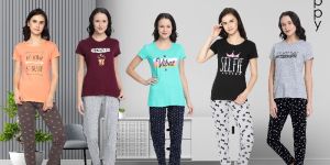 8000 Ladies T-Shirt and Pajama Set