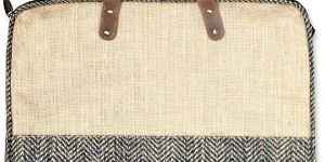 Recycle Eco-friendly Jute Fabric Office Bag