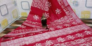 Slub Cotton Sarees