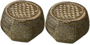 Handcrafted Plain Iron Stools Mudha