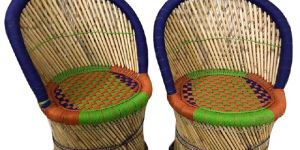 Handicraft Cane Bamboo chairs for outdoor/indoor