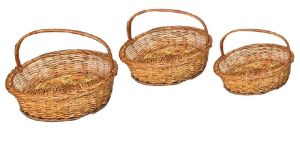 Round Cane Storage Basket