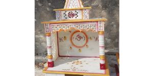 White Marble Temple for Home Decorative