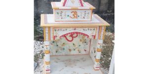 Indian Pooja Marble Temple Exclusive Mandir for Home