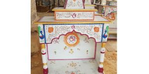 White Marble Temple for Home at Best Price