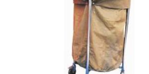 Soiled Linen Trolley with Canvas Bag