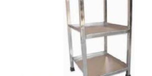 Stainless Steel Hospital Bedside Table