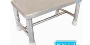 Stainless Steel Single Step Foot Stool