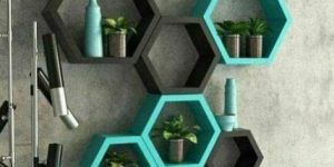 Wooden Floating Wall Shelf