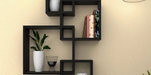 Wooden Modern Wall Shelf