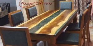 Epoxy River Dining Table