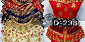 NECK EMBROIDDERY DESIGNER BLOUSE