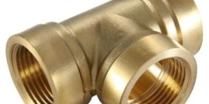 Brass Pipe Tee