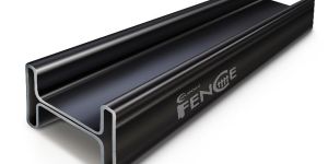 Flat Head H Section Fence Post