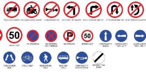 Road Mandatory Signages