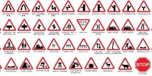 Road Warning Signages