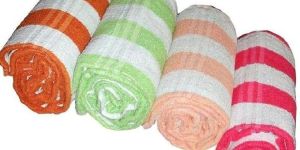 Striped Bath Towel