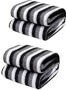 Striped Fleece Blanket