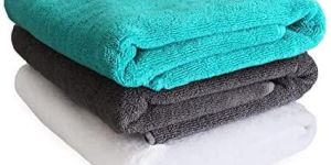Teal Bamboo Bath Towel