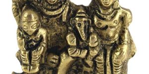 Brass Shiv Parivar Statue