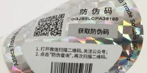 Hologram Scratch Labels