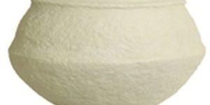Paper Mache Decorative Pot