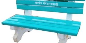 Blue RCC Garden Bench
