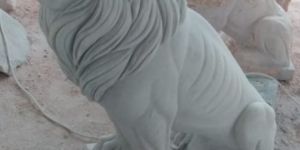 Stone Lion Statue