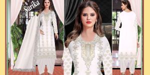 Nakshi Pallu Dress Material