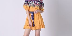 Womens Love at First Site Flora Mini Dress