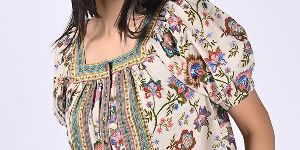 Womens Persian Vintage Inspired Top