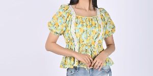 Womens Queen Annes Lace Sanctuary Top