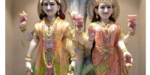 Marble Laxmi Narayan Statue