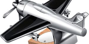 Solar Airplane Car Air Fragrance with Perfume