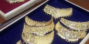 Chokers 925 silver hallmarked 22-24 carats gold plated